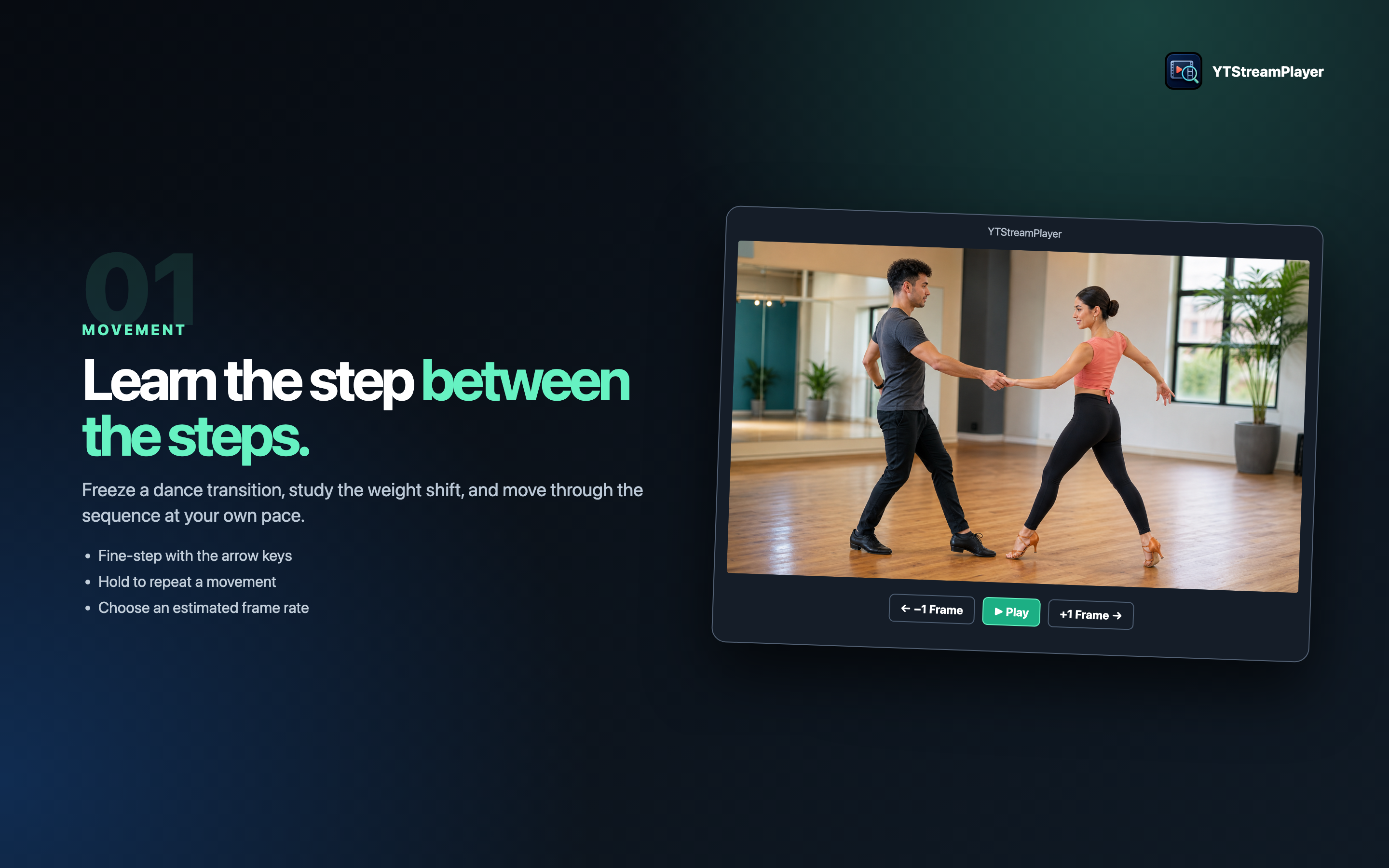 Learn the Step Between the Steps - dance instruction